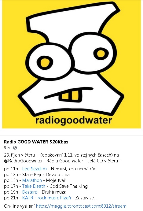 RadioGoodWater_Nemusí,kdo nemá rád_28_10_2020